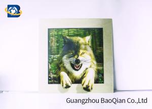 China 0.9mm PET 3D / 5D Pictures Dinosaur Image 40x40cm Size For Decoration wholesale