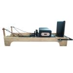 High quality white oak wooden Pilates reformer Core Training Bed with super