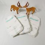 OEM Manufacture 100 bamboo fiber disposable baby nature nappies diapers pants
