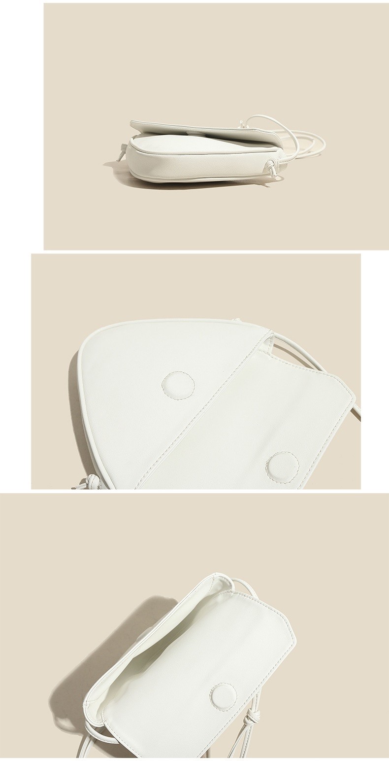 Shoulder Bags Real Leather Triangle Shape Crossbody Bag SHB101