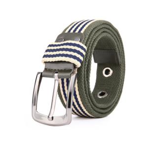 China Alloy Buckle Cotton Canvas Belt wholesale