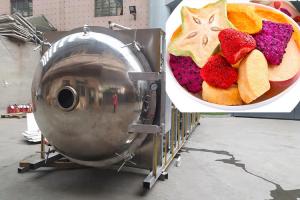 China PLC Control Industrial Freeze Dryer Edible Flowers 500 Kg/Batch wholesale