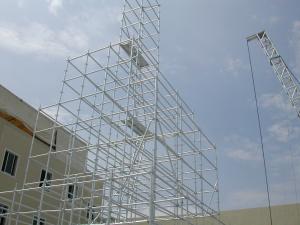 China Outdoor Speaker Scaffolding Layer Truss 4m Length For Music Festival Stage wholesale