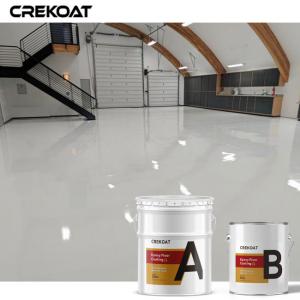 China Fast Drying Epoxy Floor Paint Colors Epoxy Flake Coating Non Ambering on sale