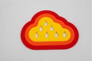 China FBAB50228 for wholesales silicone set of 3 clouds shape heat resistant pads wholesale