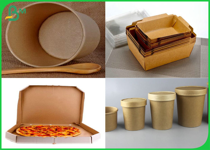 Strong Moisture And Greaseproof PE Coated Kraft Paper 250g 300g Sheets