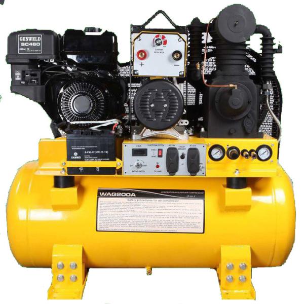 GENWELD WAG200A Portable Welder Generator With 5Kw /240/120V Auxiliary Output &