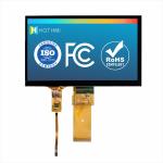 7.0 inch 800x480px TN Sunlight Readable Capacitive -20~70℃ Working temperature