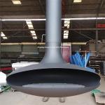 stove fireplace carbon steel burning stove for hotels hanging wood indoor