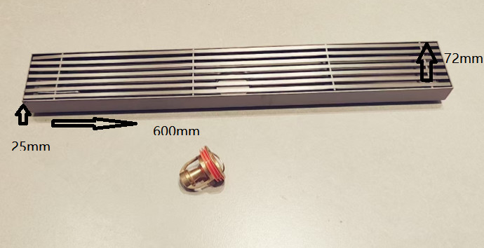 Stainless Steel Toilet Floor Waste Grate Odor Proof Easy Installation Long Lasting