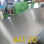 AISI 441 Stainless Steel Sheet SUS441 1.4509 0.5-3mm 2D Surface Type 441 UNS