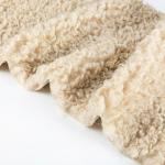 58/60" Width 100% Polyester Fleece Teddy Fabric for Garment Flannelette Circles