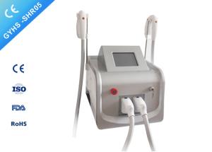 China Real Sapphire Probe Ipl Shr Hair Removal Machine 8 * 40mm Spot Size 530nm 640nm wholesale