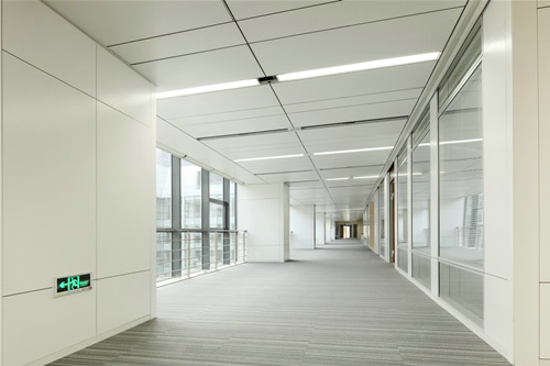 3*35w T5 Fluorescent Surface Mounted Light , Office Lighting Fixture