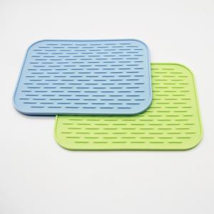 China Heat Resistant Glass Cup Collapsible Silicone Dish Mat wholesale