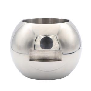 China Customized Support OEM Widely Used Superior Floating Straight Through Valve Ball Stainless Steel Mini Ball Valve with Mirror Polished Surface wholesale