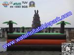 Giant Inflatable Sport Games , Inflatable Climbing Wall 6M x 6M