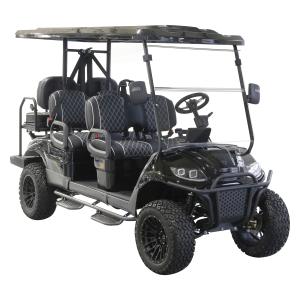 China Customized Color EV4+2G Electric TOP Golf Car 25mph Fast Speed 48V 5KW wholesale
