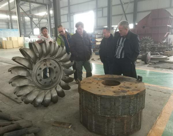 2.83 M³/s Flow Water Turbine Parts with Customizable Design and Stainless Steel