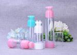 Variety Colors Airless Lotion Bottles Pink Blue White Cosmetic Pump Bottles