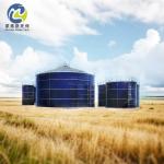 Hygienic Design Epoxy Bolted Tanks Storage For Food Processing Industry