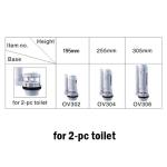 Flush Valve 3 Inch Outlet Toilet Repair Parts For Water Efficient Toilets From