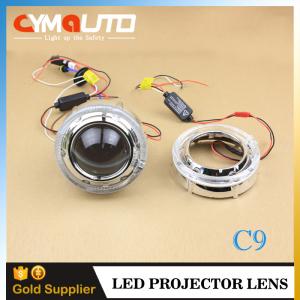 China 5500K Xenon Projector Kit Lens 35W HID Projector Bulb C9 Car LED Cover wholesale