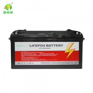China BMS Lifepo4 12V 300AH Deep Cycle Lithium Battery Solar RV EV Outdoor UPS Golf Car Battery Replacement on sale