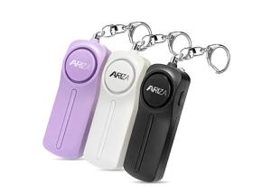 China 130db Emergency Personal Security Alarms Keychain colorful alarms for girls wholesale