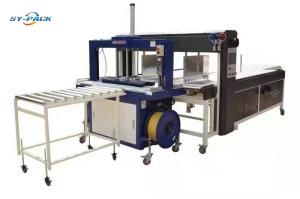China 1200mm*1400mm Automatic Carton Strapping Machine Easy Operate wholesale