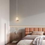 Acrylic Bedside Senior Sense Light Luxury Classic Cafe Restaurant Bar Round
