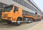 Cargo Semi Low Bed Heavy Duty Semi Lowbed Trailer JOST 3.5 Kingpin