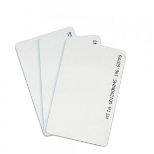 China Rfid Thick Mango Em Id Card White 125khz Clamshell Em4100 Tk4100 wholesale