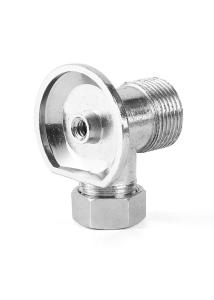 China Stable Antiwear Chrome Plated Brass Pipe , Harmless Nickel Plated Brass Pipe Fittings wholesale