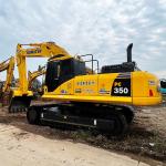 Used Komatsu PC350-7 Excavator 1.4m3 Capacity Bucket 605L Large Fuel Tank