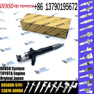 China Diesel Engine Parts Common Rail Fuel Injector Nozzle 23670-30080 095000-5741 wholesale
