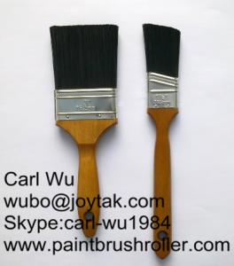 China Natural bristle Chinese bristle synthetic mix 2 piece paint brush sets wood handle plastic handle 2 inch PBS-000 wholesale