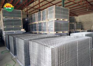 China Concrete Reinforcing Welded Wire Mesh Panels 1x2m Galvanized Finish on sale
