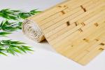 Natural Bamboo Wallpaper Hand Made Bamboo Paneling 17mm Woven Back For Home