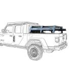 Universal Truck Bed Rack Roll Bar with Adjustable 1336*1400-1700*400-520mm Size