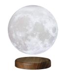 360 rotating round base magnetic levitation floating bottom 5inch moon lamp