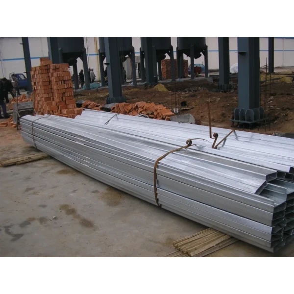 Prefabricated Galvanized Light Construction Steel Structure With Fast Construction