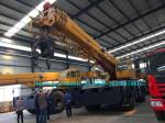 55 Ton ZOOMLION Rough Terrain Crane , Hydraulic Truck Cranes RT55 Single Cab