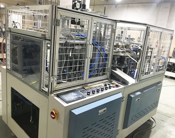 380V 50HZ Single Wall Paper Bowl Lid Forming Machine 2800KG