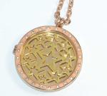 Brand OEM Customized Top Quality 40MM Round Shape No Glass Lockets With Metal