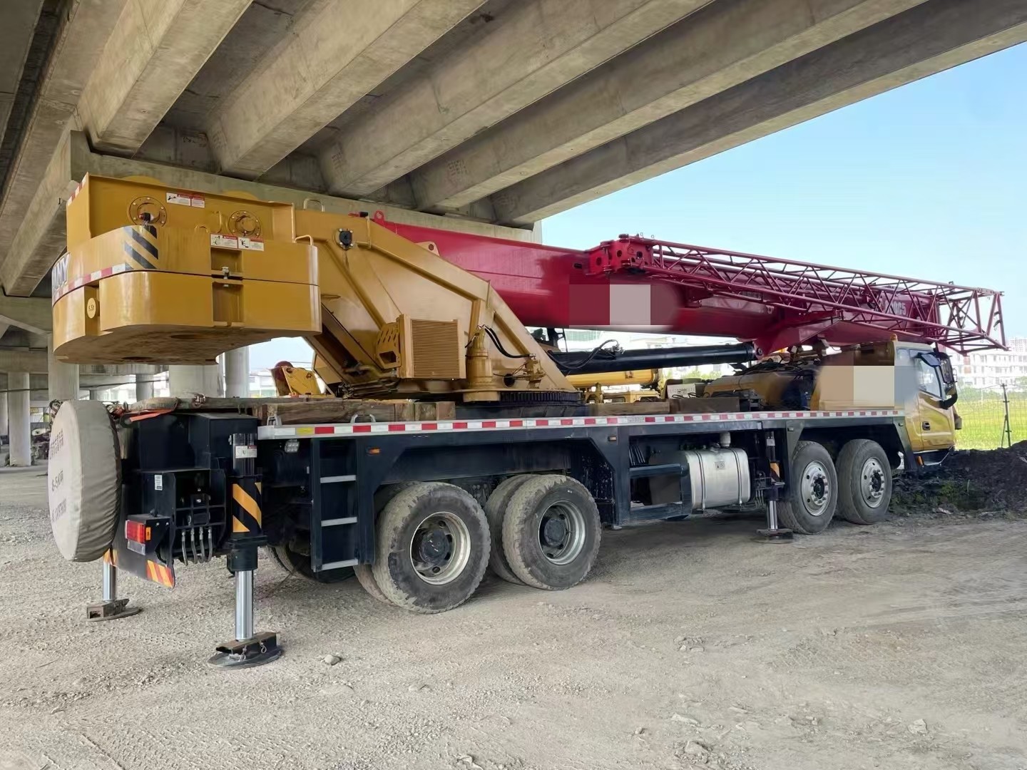 2023 Mobile Truck Crane For Sale 55 Tons Direct Source Max Working Height 47.5 Meters