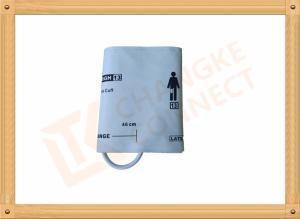 China White Non Invasive Blood Pressure Cuff Disposable NIBP Cuff Thigh Use Single Hose wholesale