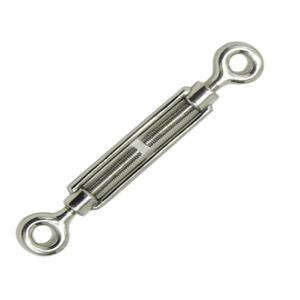 China Polished Stainless Steel Rigging Hardware Stainless Steel Turnbuckles 5mm - 24mm wholesale