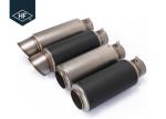Motocross universal motorcycle muffler 51 - 61mm Carbon Fiber Exhaust Pipes