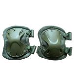 Adjustable Straps Green Foam Impact Knee Brace for Motorcycle Knee Pads One Size